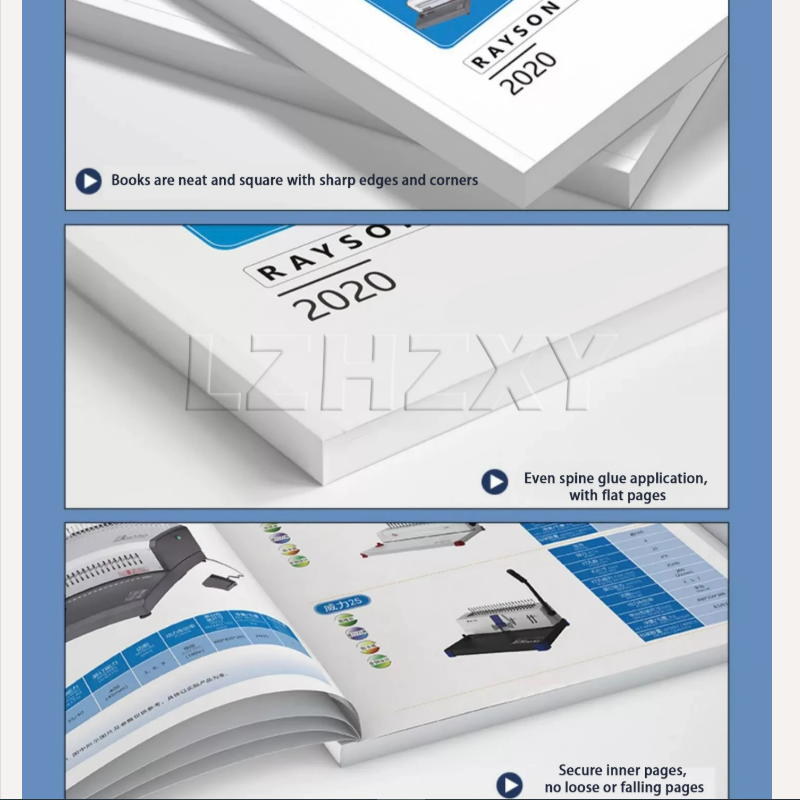 Back Cover Adhesive - Беспроводная настольная машина для термоклеевого переплета