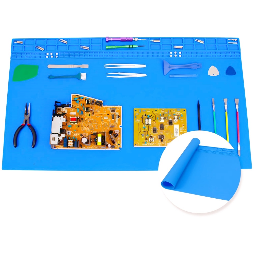 Термостойкая силиконовая паяль – обзор и цена Electronics Repair Workbench