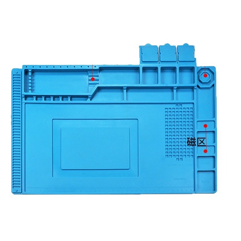 Магнитный силиконовый коврик д – обзор и цена Electronics Repair Workbench