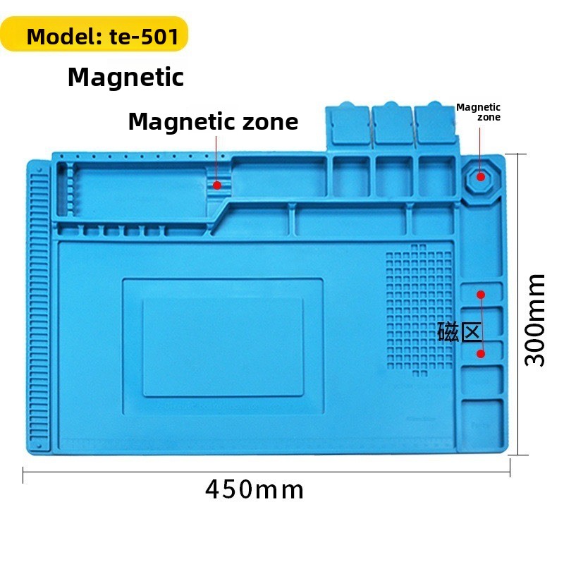 Магнитный силиконовый коврик д – обзор и цена Electronics Repair Workbench