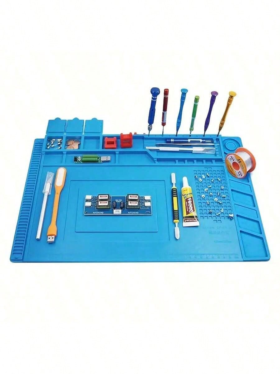Термостойкая силиконовая подкл – обзор и цена Electronics Repair Workbench