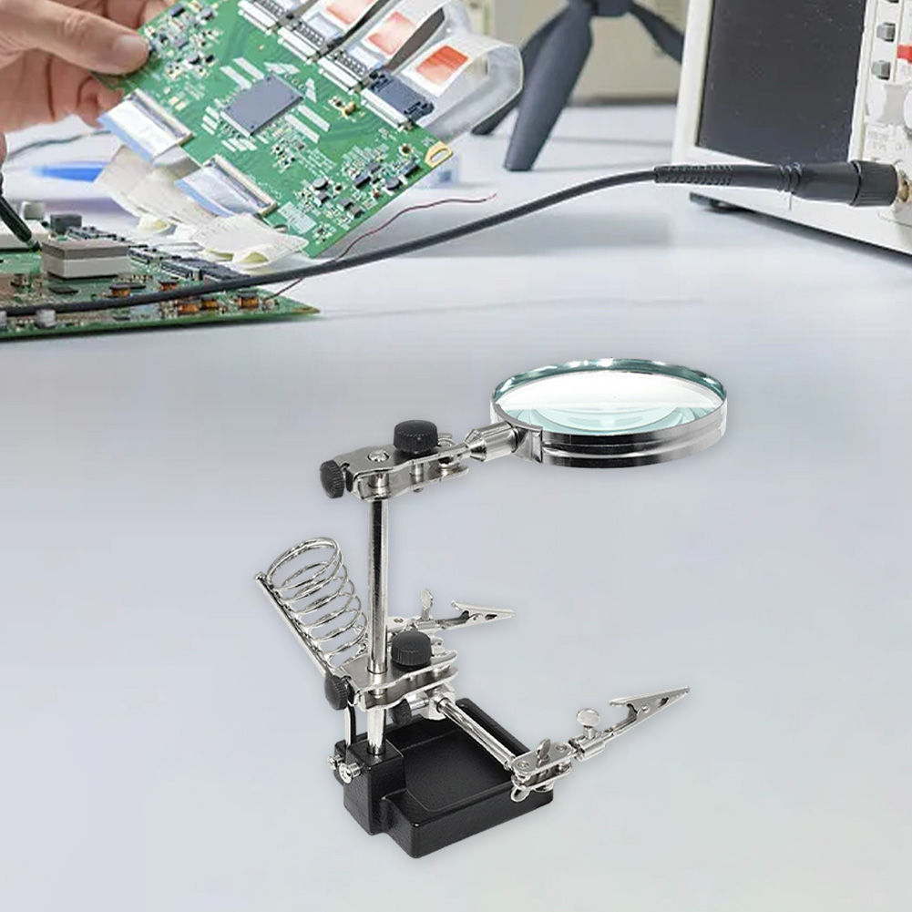 3-кратное увеличительное стекл – обзор и цена Electronics Repair Workbench