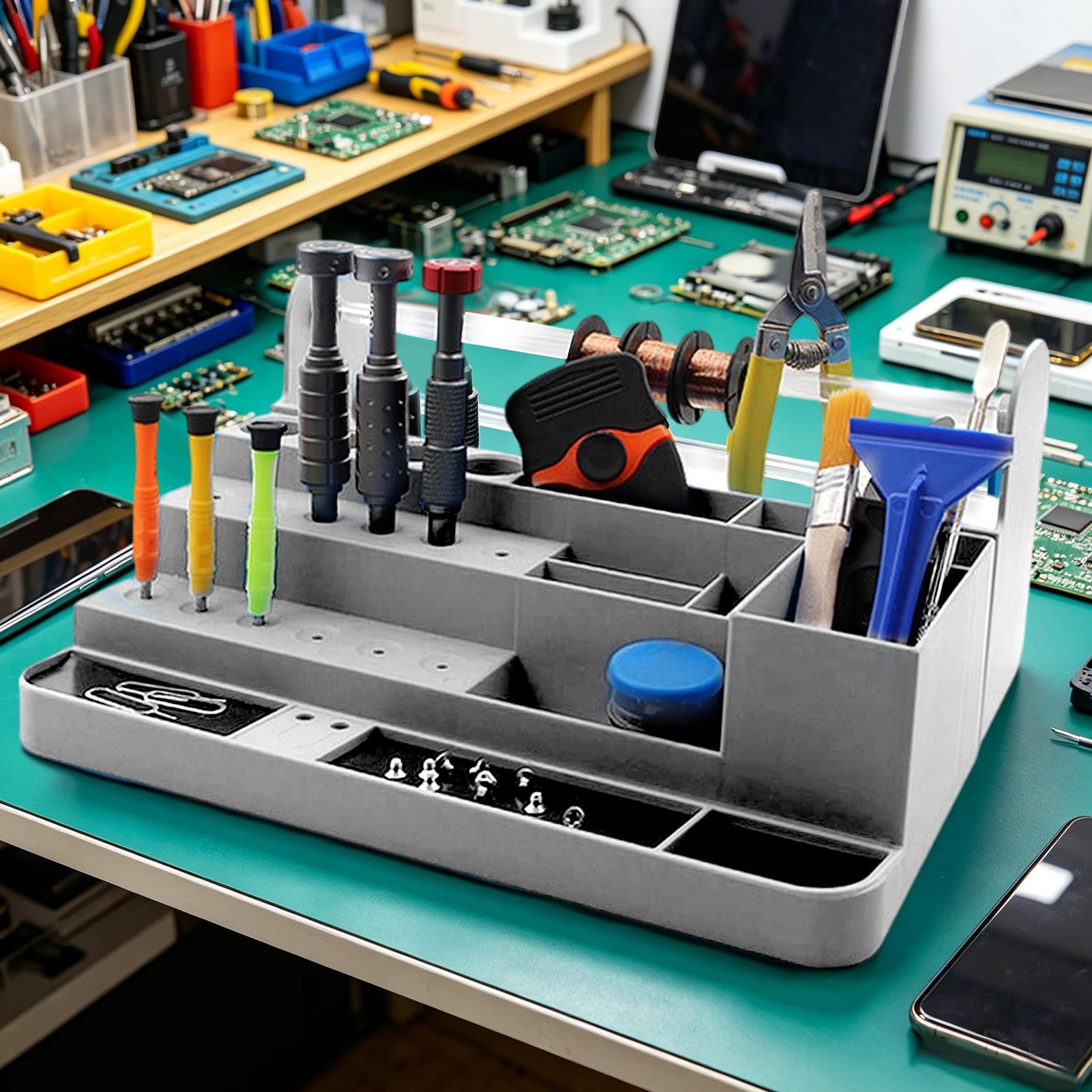 Держатель для отверток, сверхп – обзор и цена Electronics Repair Workbench